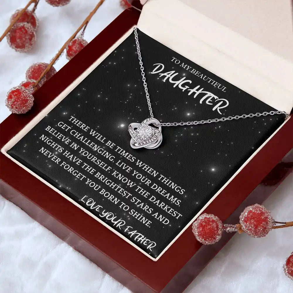 Born To Shine Necklace Daughter Gift Gift for Jewelry | Gifting2Go