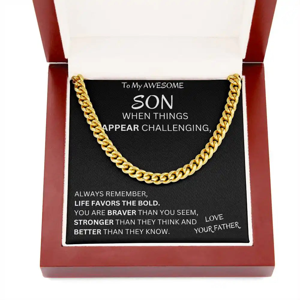 Favors The Bold Son Gift Gift for Jewelry | Gifting2Go