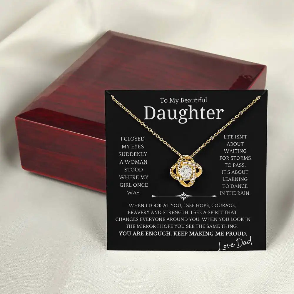 Storms Pass Daughter Necklace Gift for Jewelry | Gifting2Go