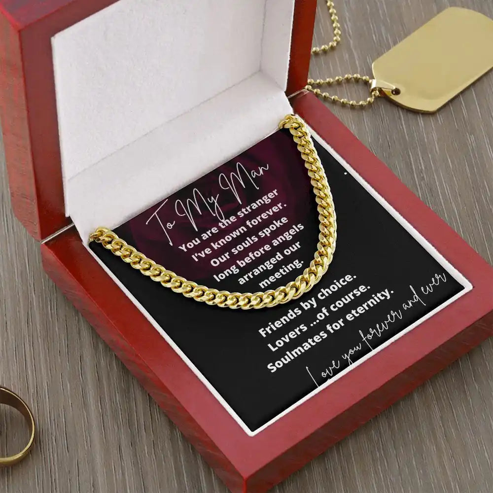 Stranger I've Known Cuban Chain Gift For Men Gift for Jewelry | Gifting2Go