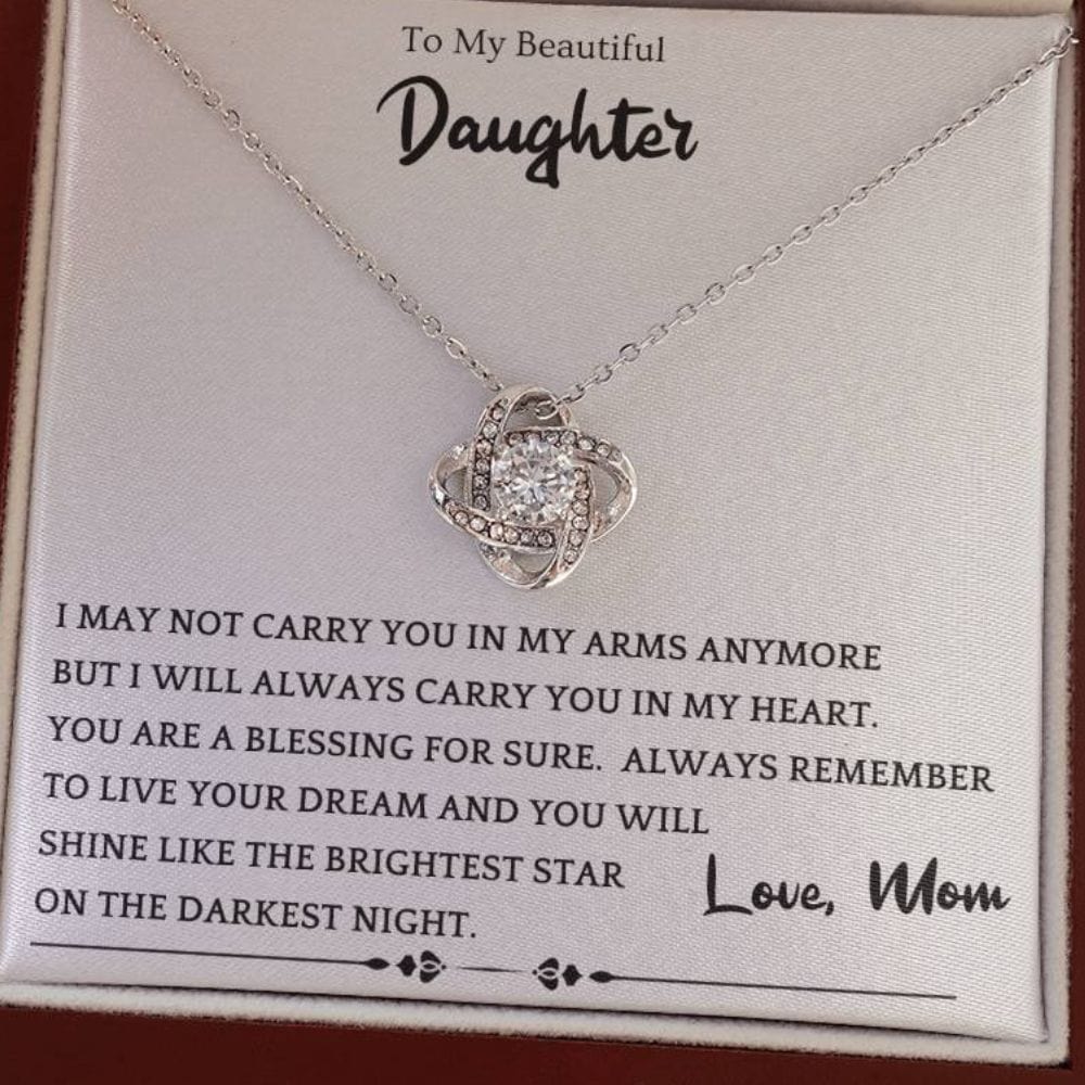 Brightest Star Necklace Gift For Daughter