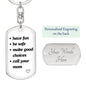 Safe Fun Keychain Gift