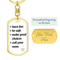 Safe Fun Keychain Gift