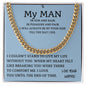 Breaking Heart Cuban Chain Gift For Men