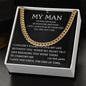 Pleasure and Pain Cuban Chain Gift For Men