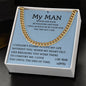 Breaking Heart Cuban Chain Gift For Men