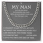 By Your Side Cuban Chain Gift For Men