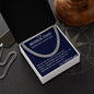Bonus Dad Cuban Chain Gift For Men
