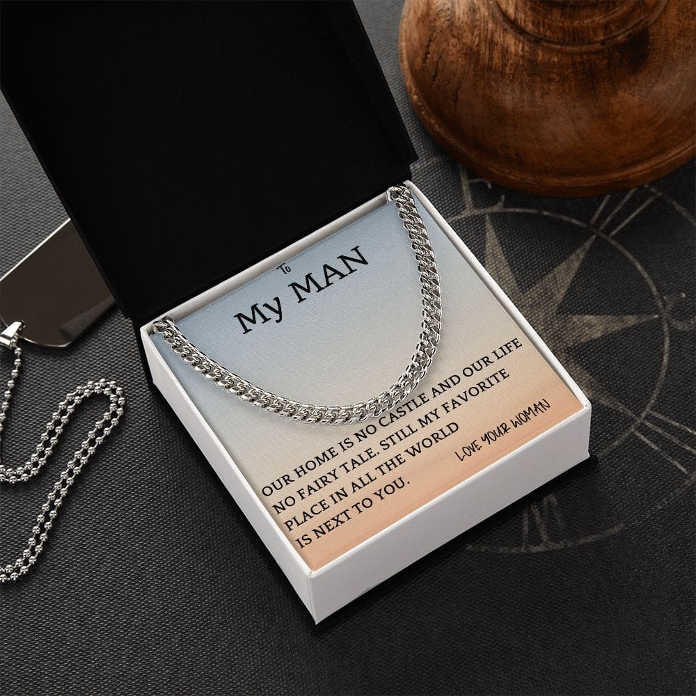 Favorite Place Cuban Chain Gift For Men
