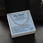 Breaking Heart Cuban Chain Gift For Men