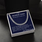 Bonus Dad Cuban Chain Gift For Men