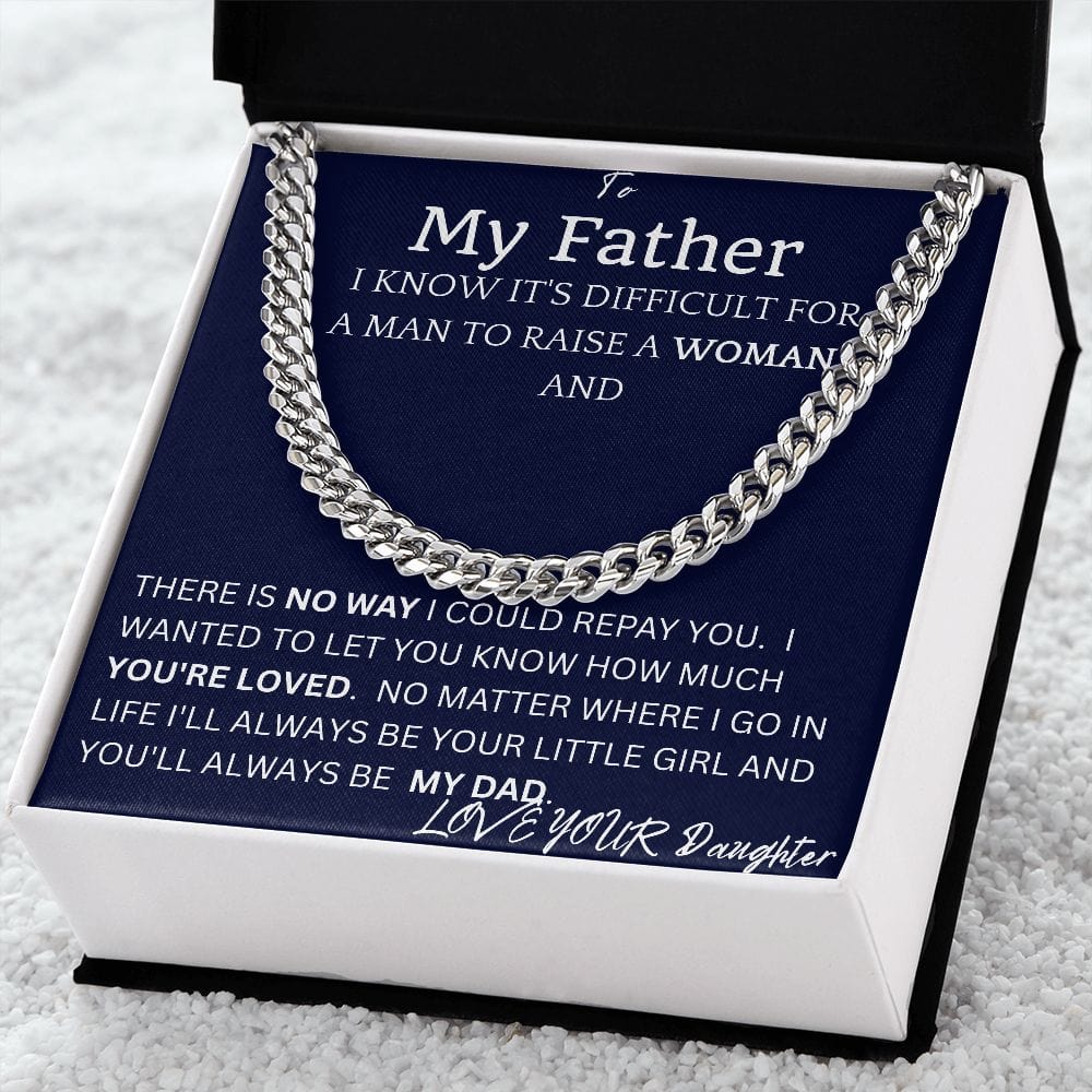 No Way Cuban Chain Gift For Dad