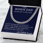 Bonus Dad Cuban Chain Gift For Men
