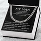 Pleasure and Pain Cuban Chain Gift For Men