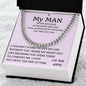 My Man Cuban chain Gift For Men