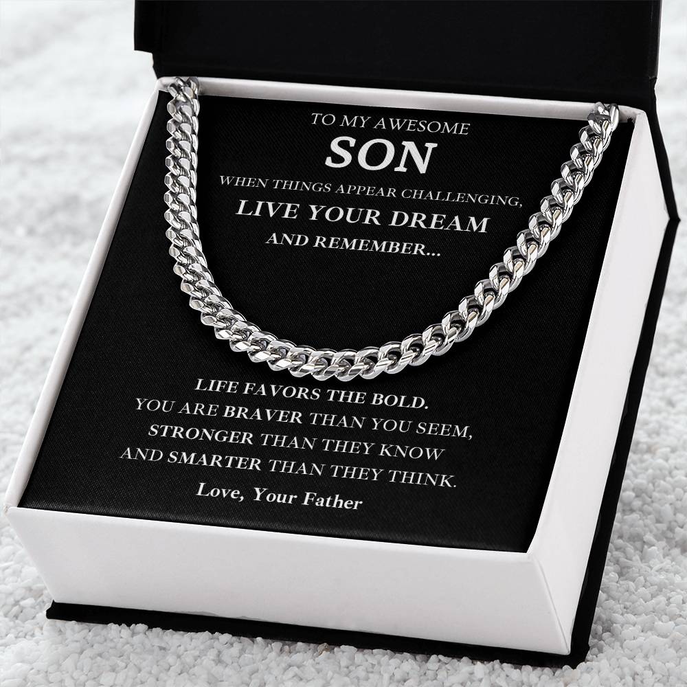 Bold, Brave, Strong Son Gift