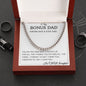 Bonus Dad Cuban Chain Gift For Man