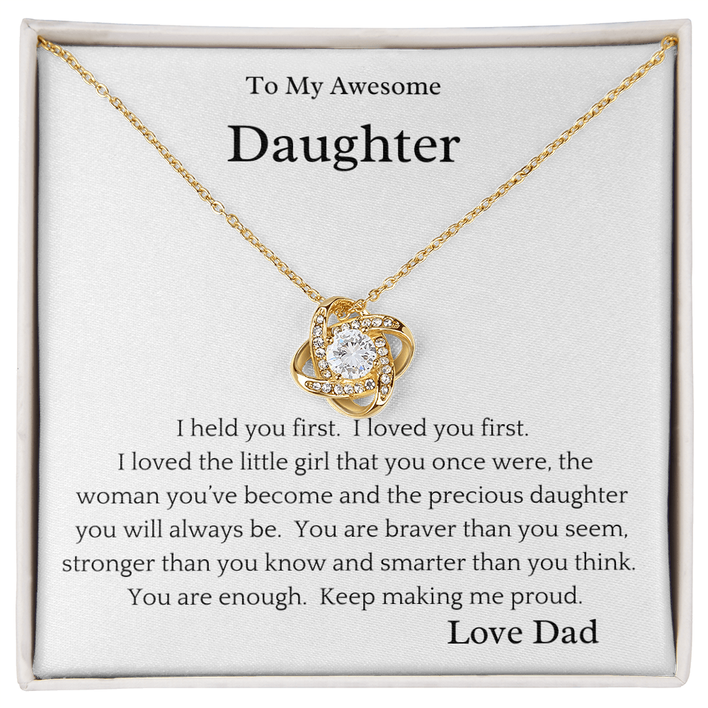 Many Qualities Daughter Gift