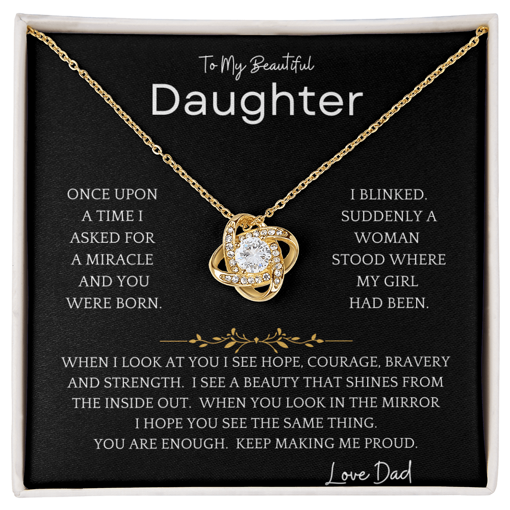 Born, Blinked Beautiful Necklace