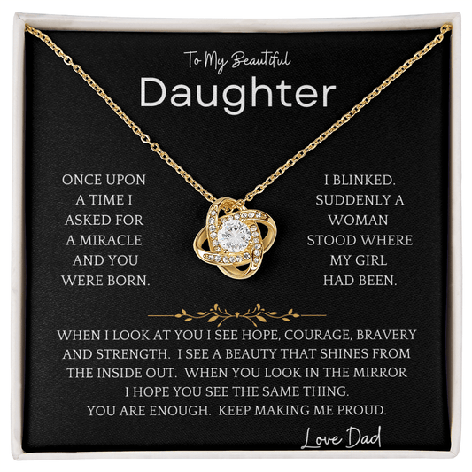 Born, Blinked Beautiful Necklace