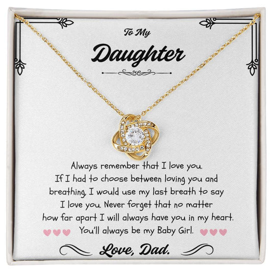 No Matter Necklace Daughter Gift