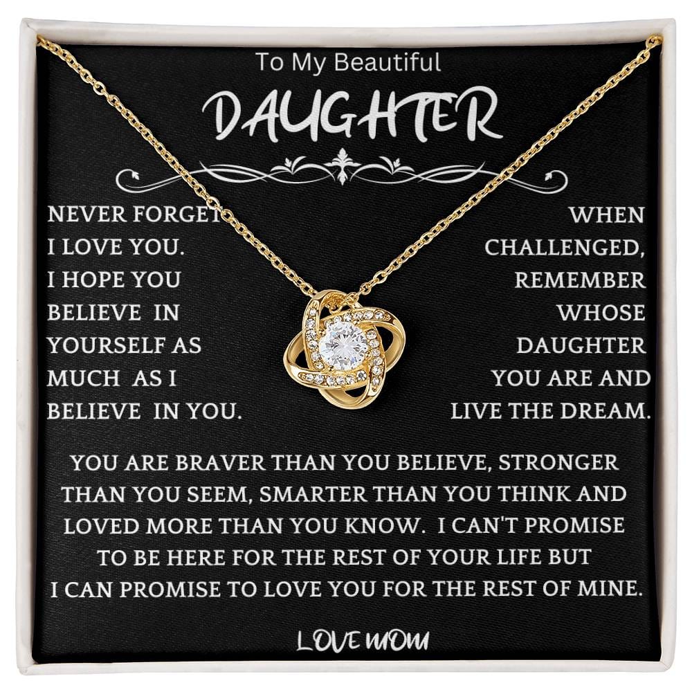 When Challenged Necklace Gift For Daughter