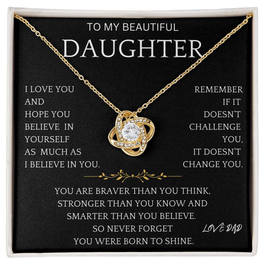 Challenge Necklace Gift Daughter