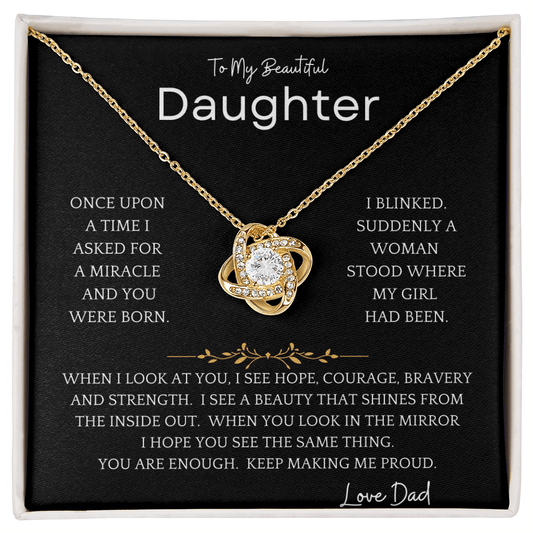 Hope You See Daughter Gift