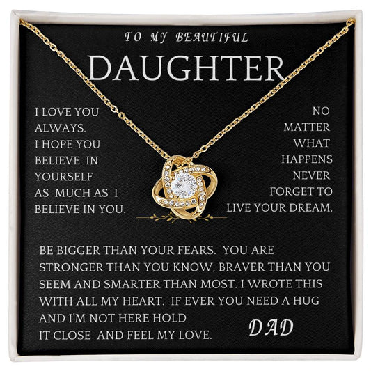 Stronger, Smarter Necklace Gift Daughter