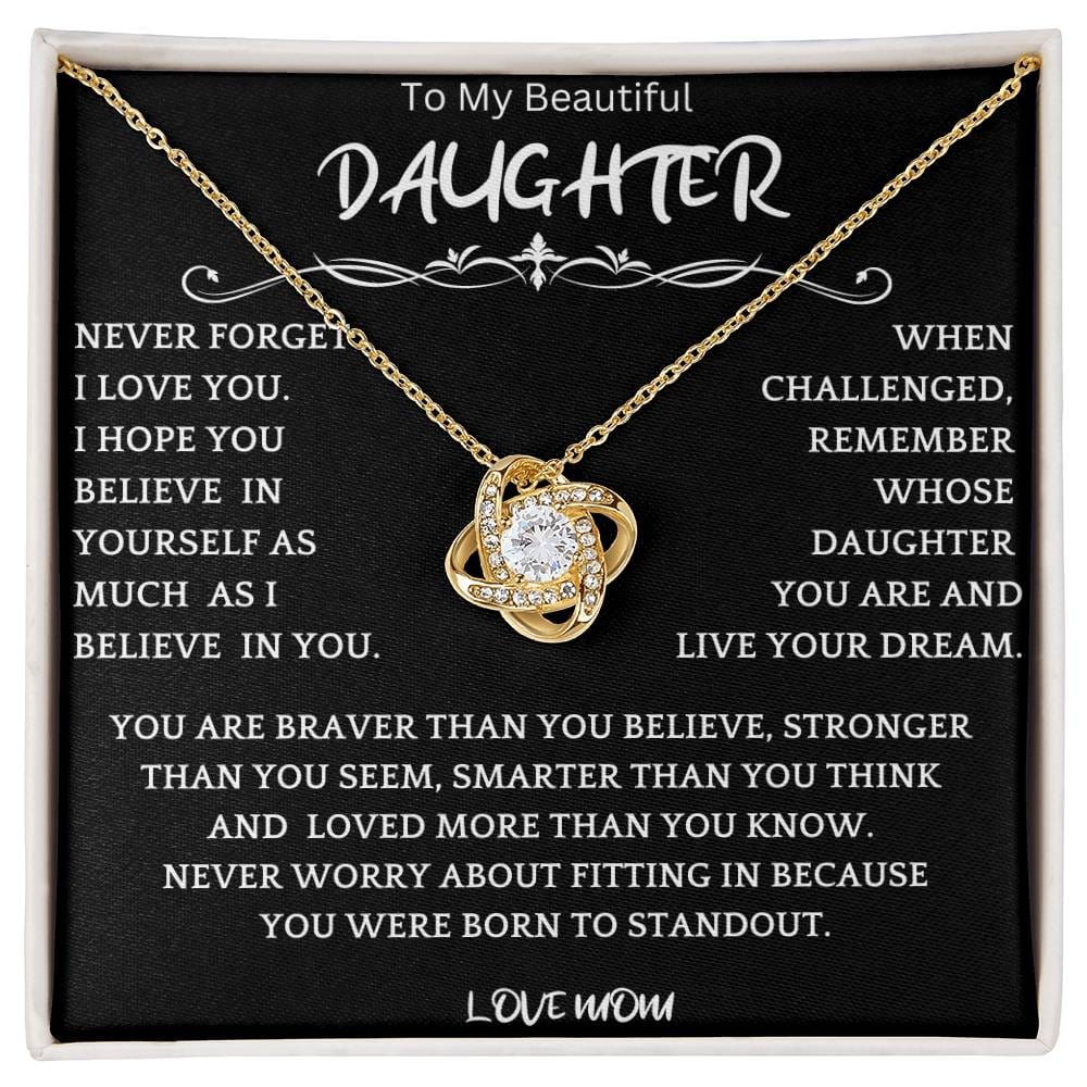 Challenged Necklace Gift For Daughter
