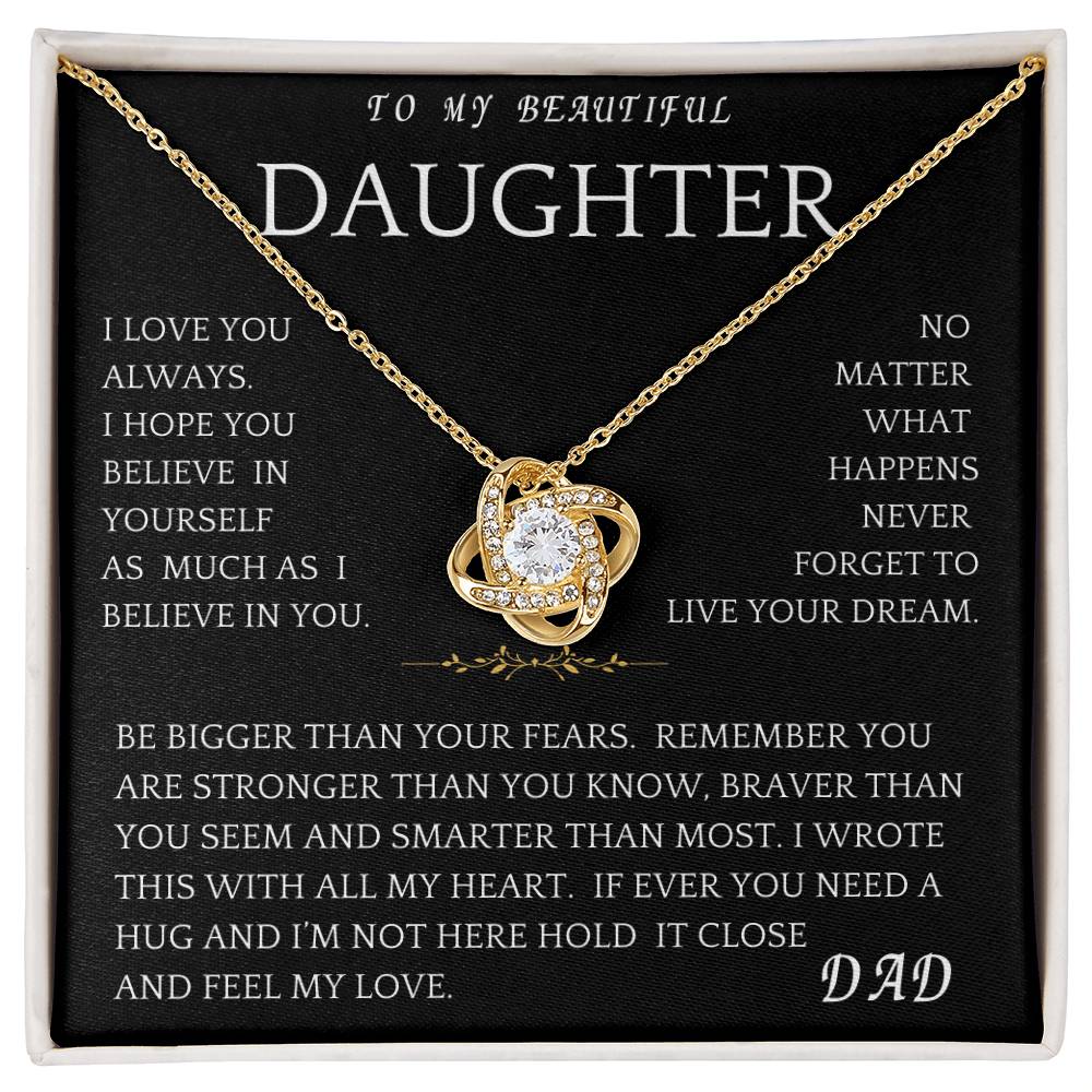 Smarter Than Most Necklace Daughter Gift