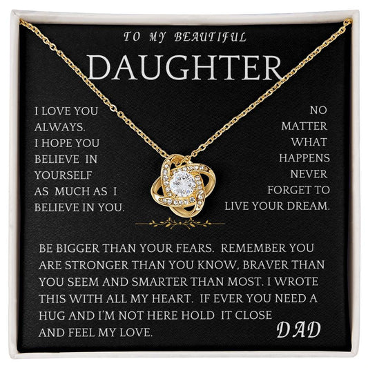 Smarter Than Most Necklace Daughter Gift