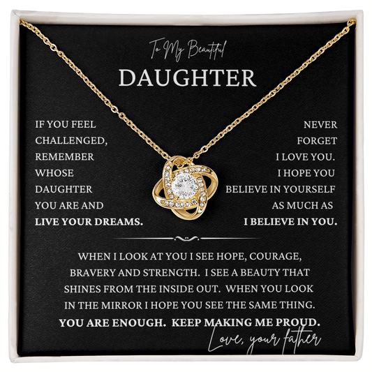 Inner Beauty Daughter Gift