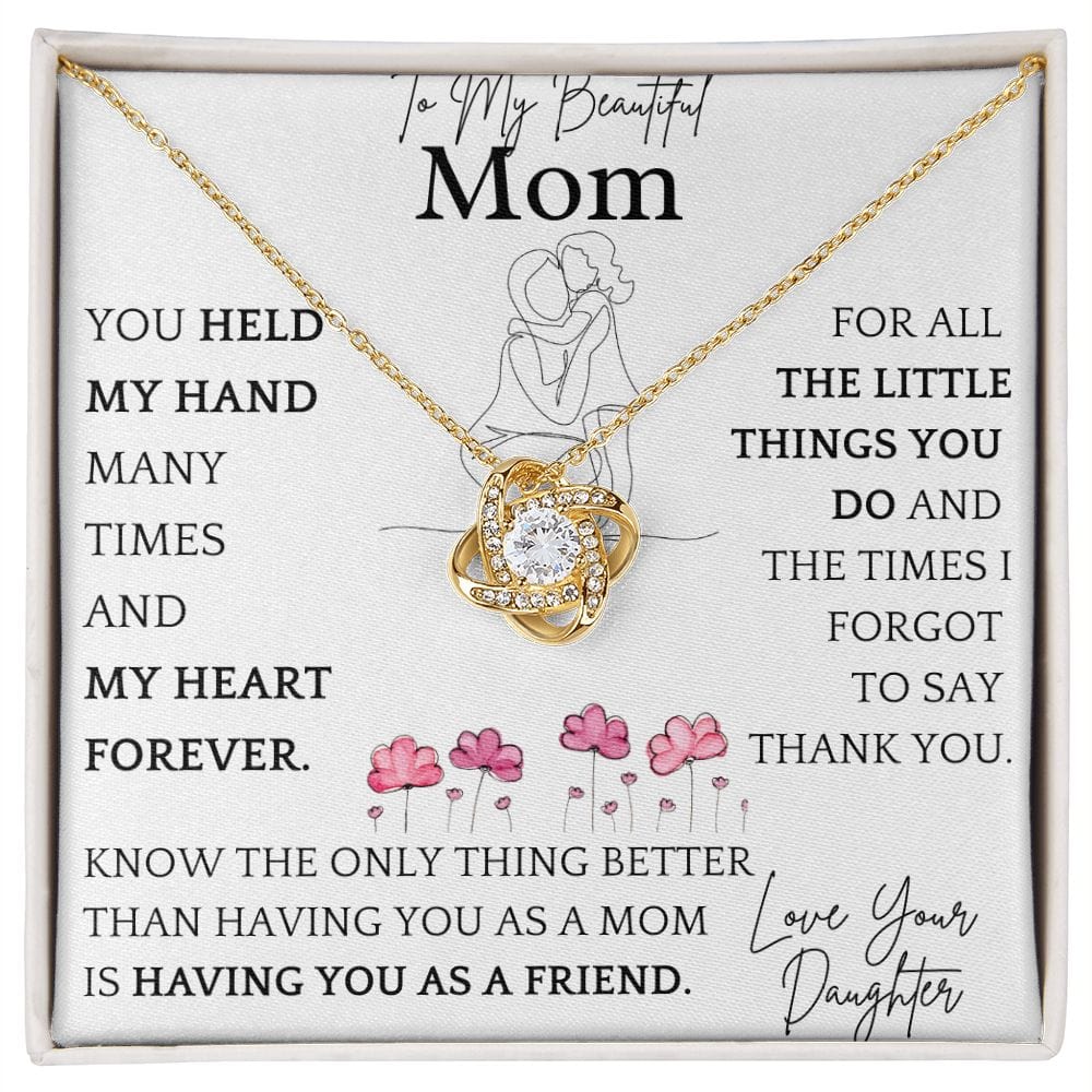 Many Times Necklace Gift For Mom