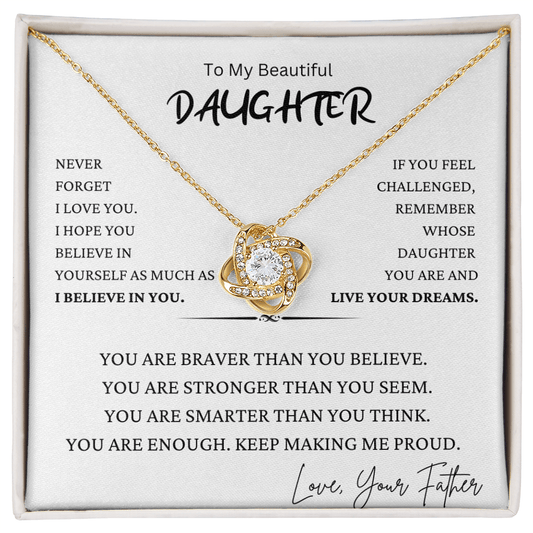 Smarter Than Think Necklace