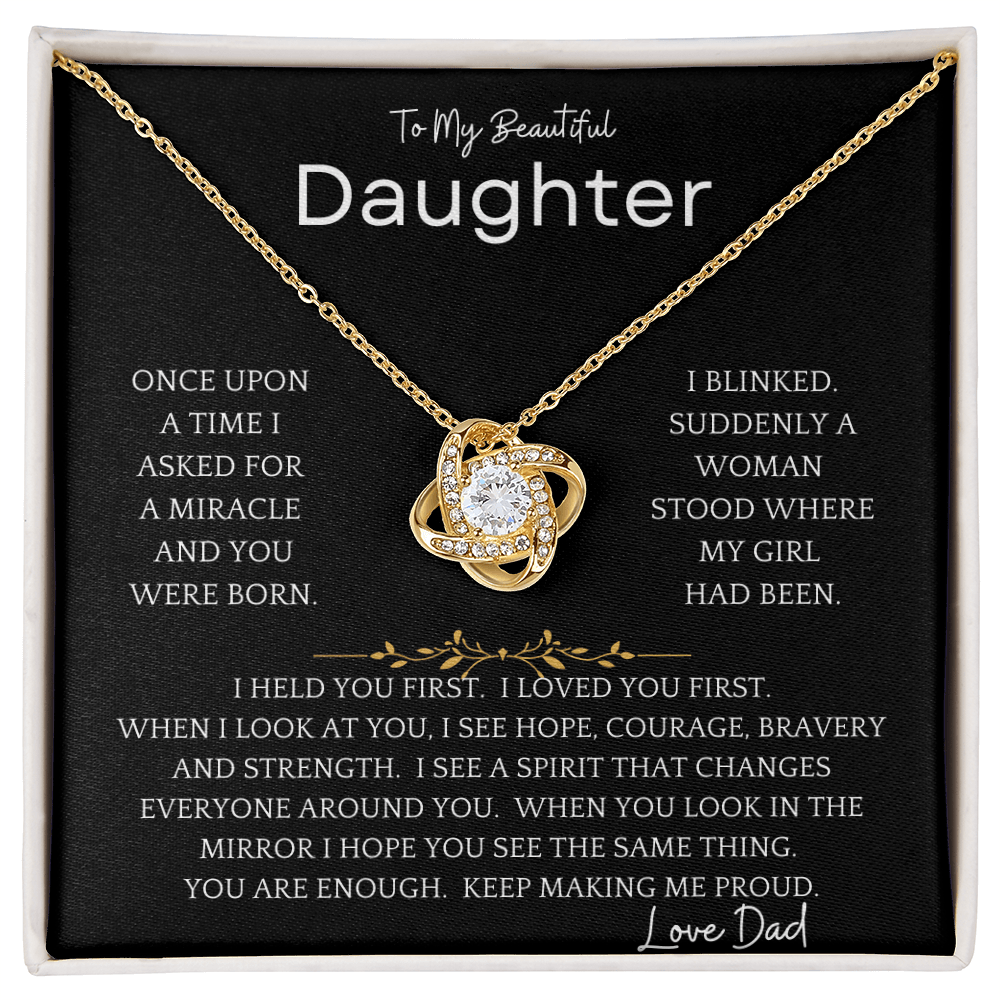See Hope Daughter Necklace