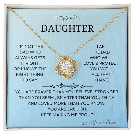 Brave Belief Daughter Necklace