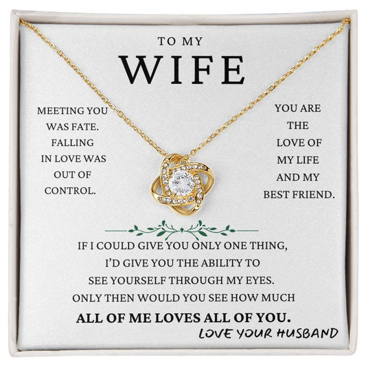 Fateful Meeting Wife Necklace