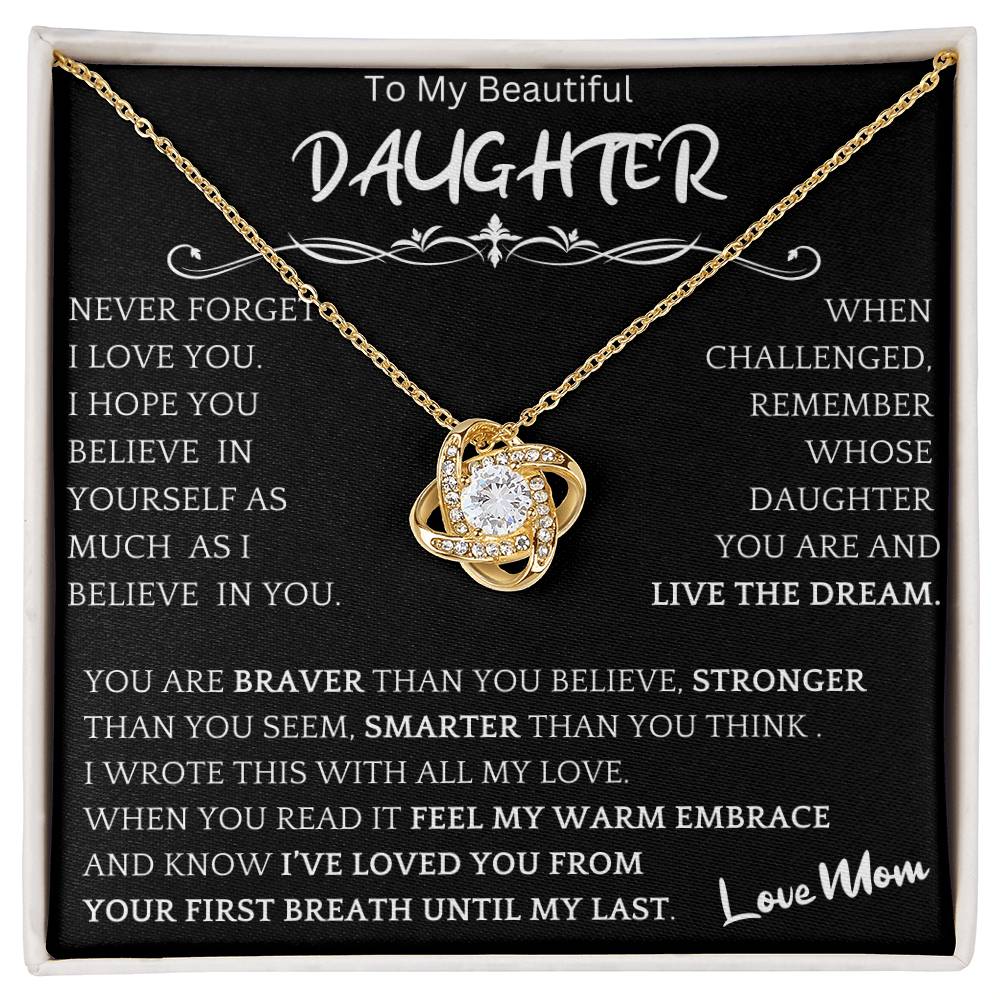 All My Love Necklace Gift For Daughter