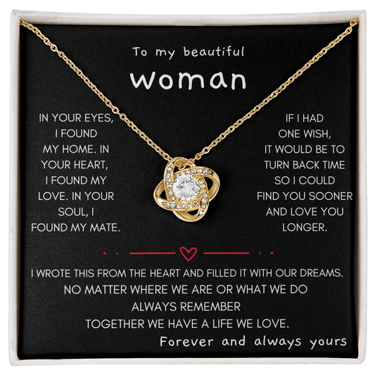 A Life We Love Necklace Gift