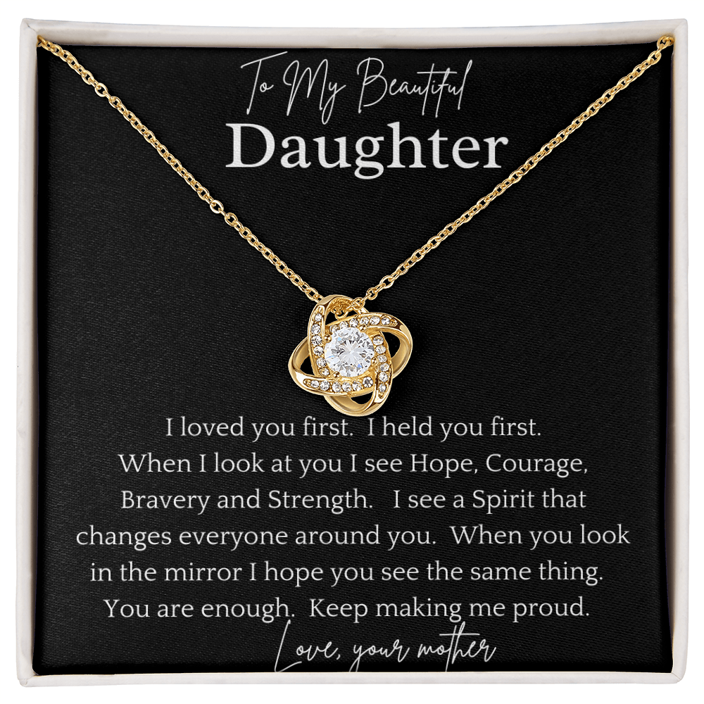 Loved First Daughter Necklace
