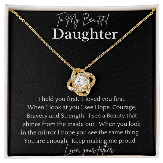 See You Daughter Necklace