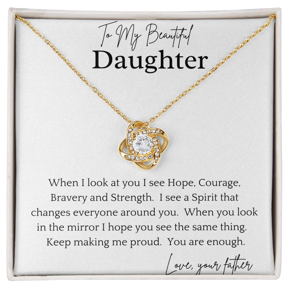 Courageous Daughter Necklace