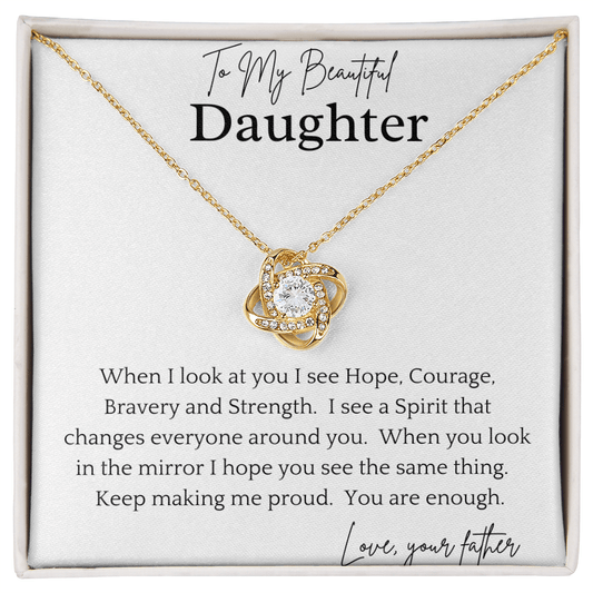 Courageous Daughter Necklace