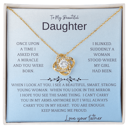 See What I See Daughter Necklace