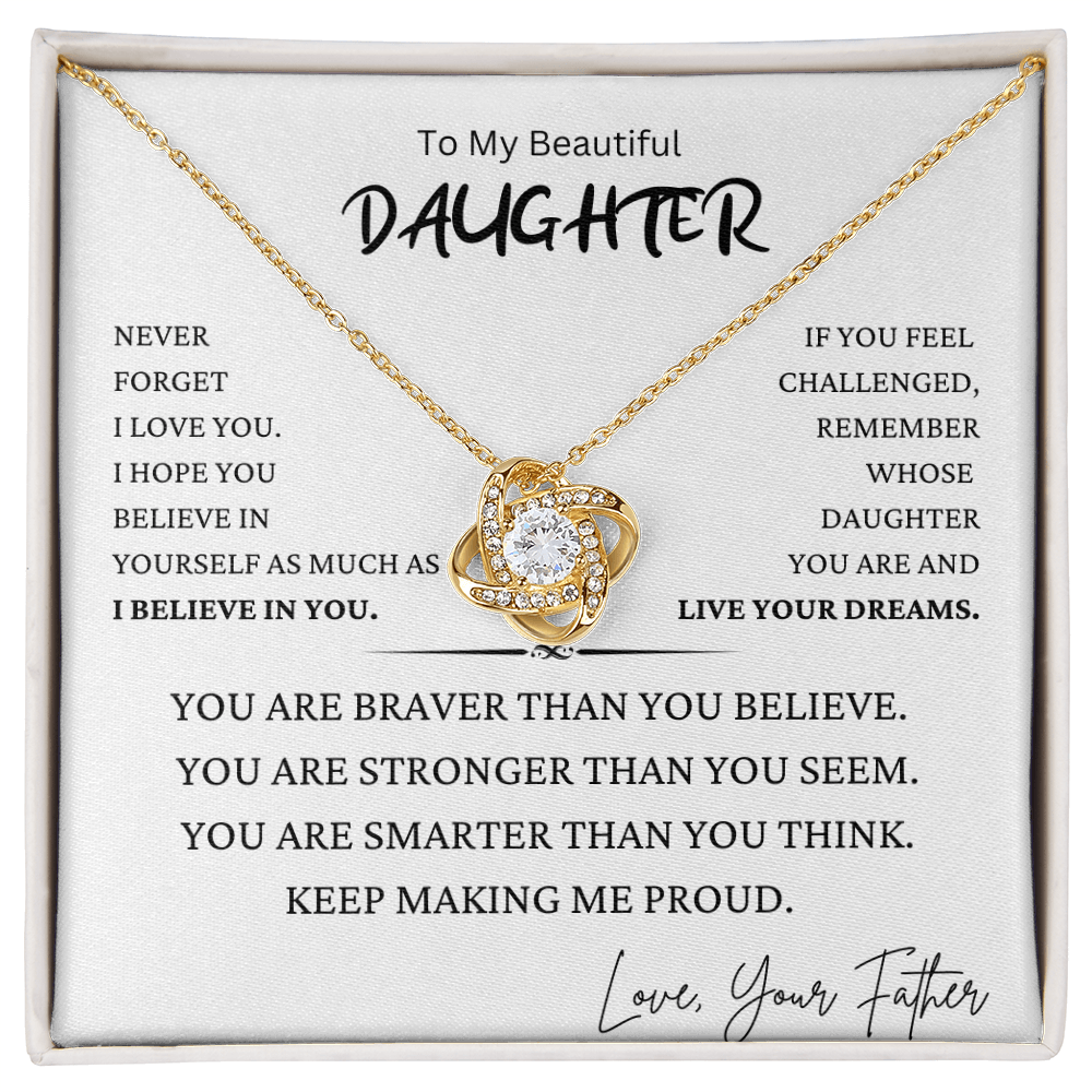 Live The Dream Daughter Gift