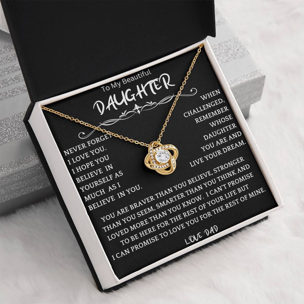 Live Your Dreams Necklace From Dad