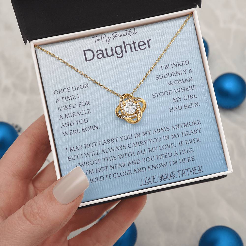 Hold Close Necklace Daughter Gift