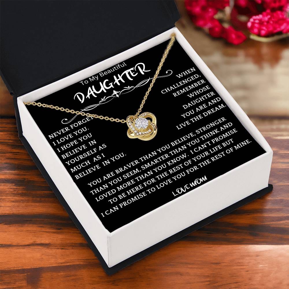 When Challenged Necklace Gift For Daughter