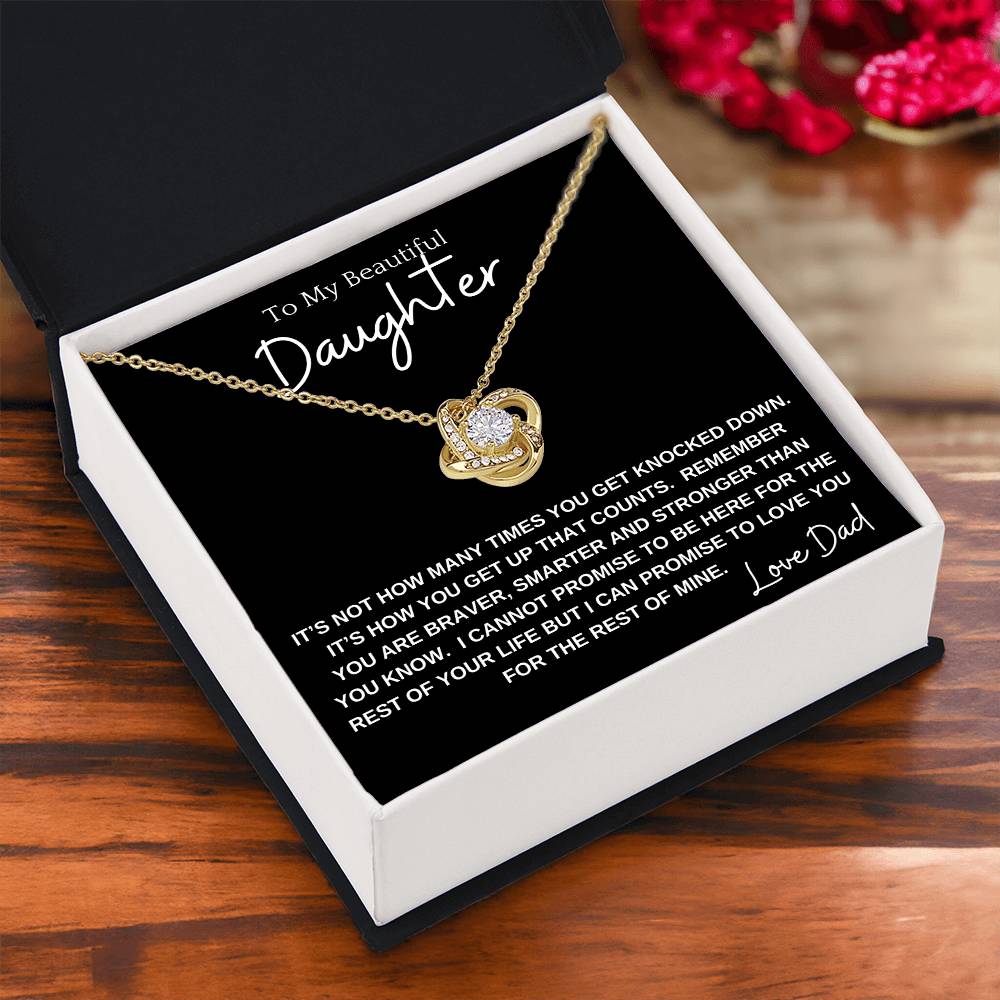 Get Back Up Necklace Gift For Daughter